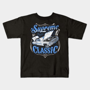 Supreme Classic Low Rider Car Design Kids T-Shirt